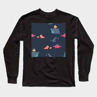 Dinos Camping Long Sleeve T-Shirt